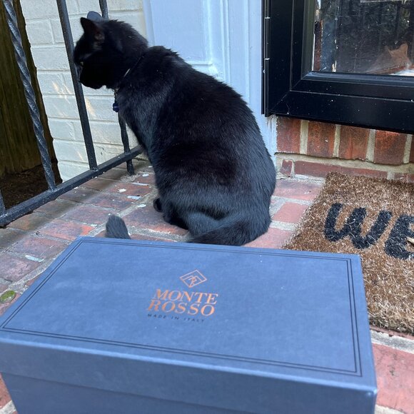 Monte Cristo Black Dress Oxfords size 10W with original packaging main image 5